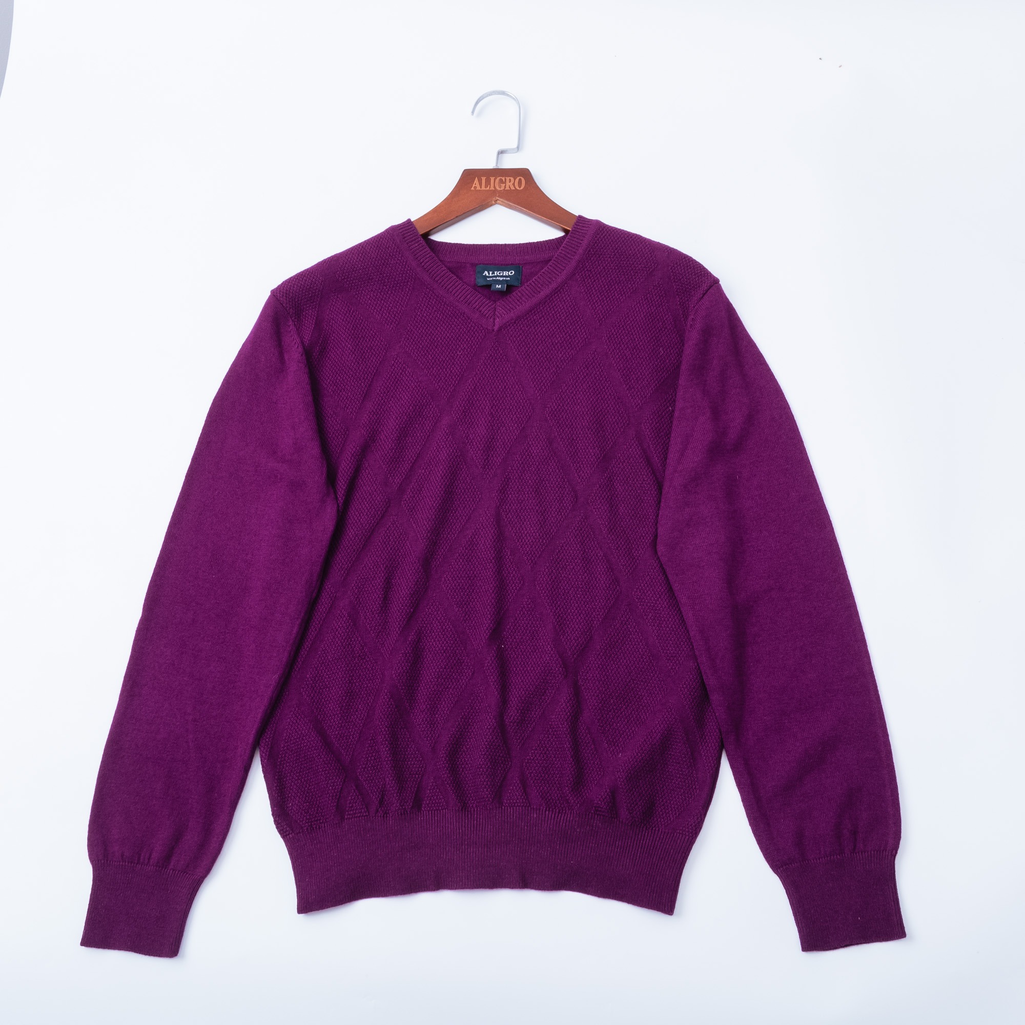 áo len quả trám tím 