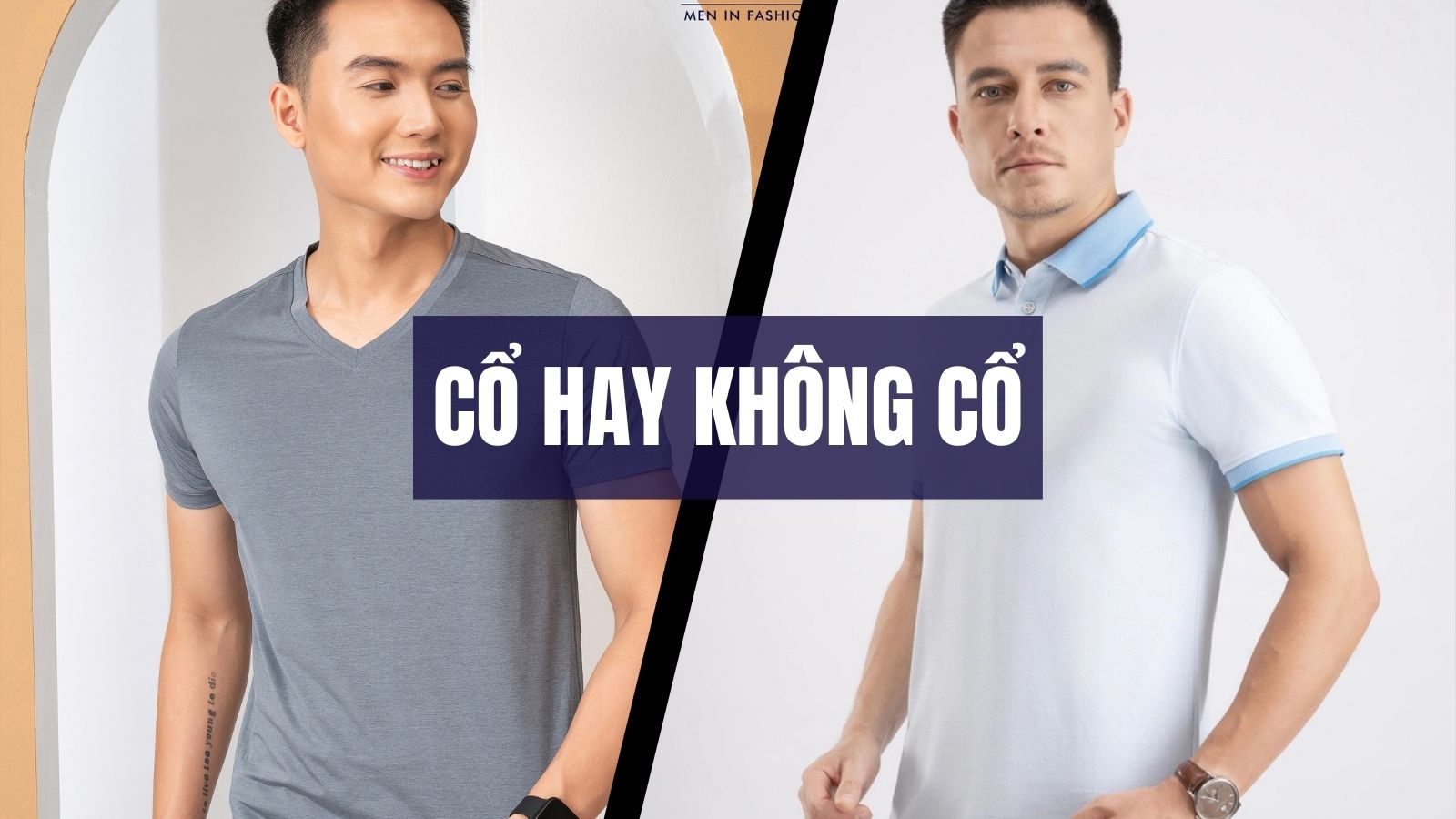 nên chọn loại áo có cổ hay không cổ