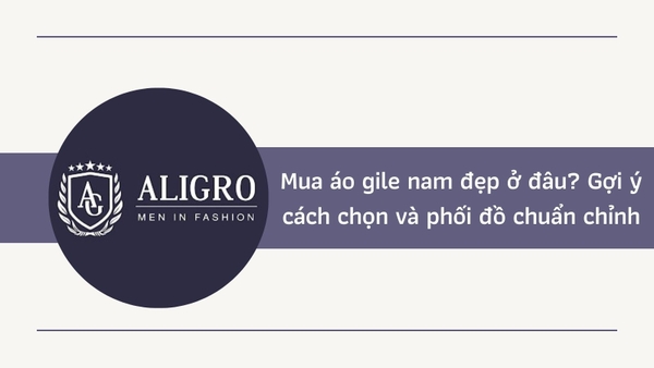 Mua áo gile nam đẹp ở đâu? Gợi ý cách chọn và phối đồ chuẩn chỉnh