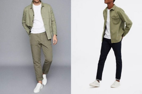 Sơ Mi Kaki & Áo Khoác Sơ Mi Kaki Nam