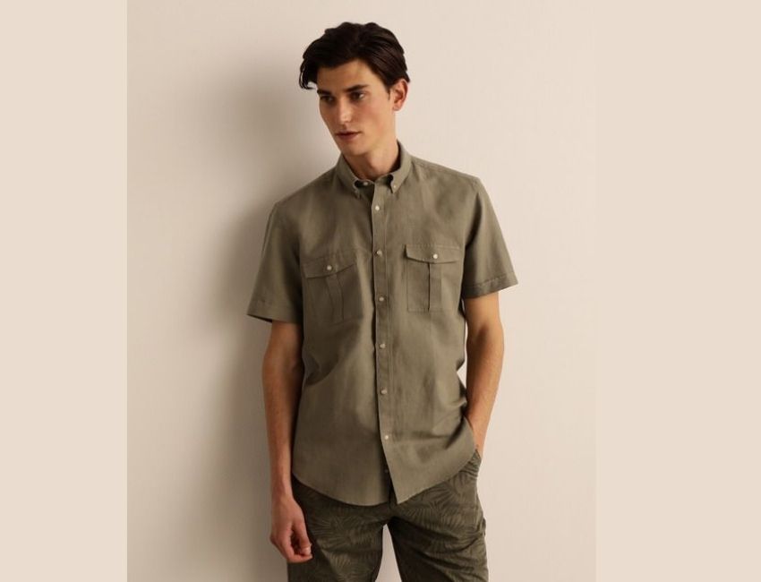 Áo Sơ mi Kaki yếu tố độc đáo trong thiết kế