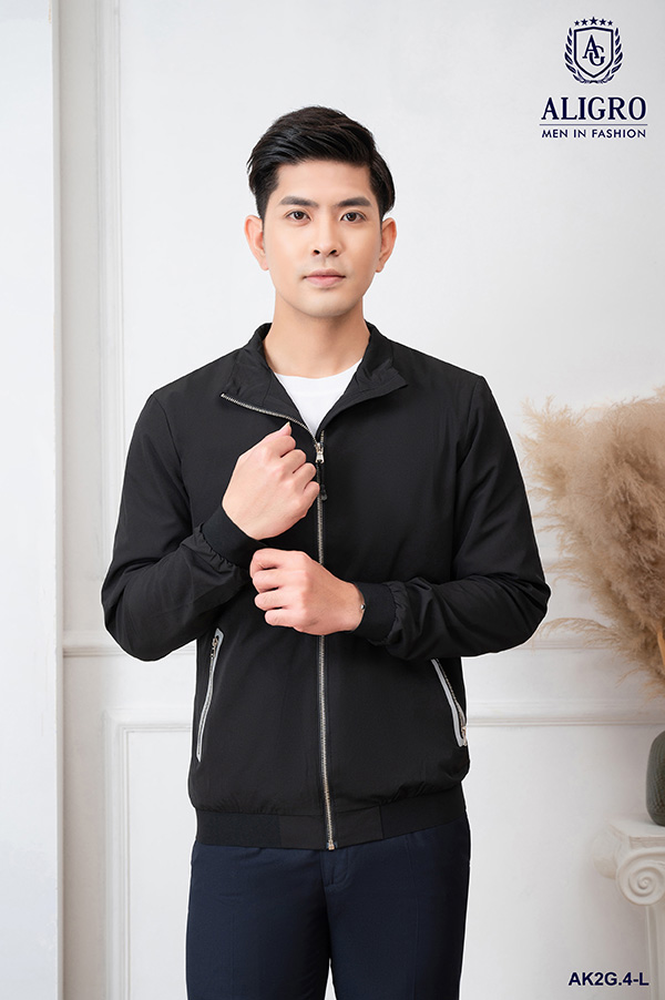 Áo khoác gió 2 lớp dáng ôm ALGAK2G.4