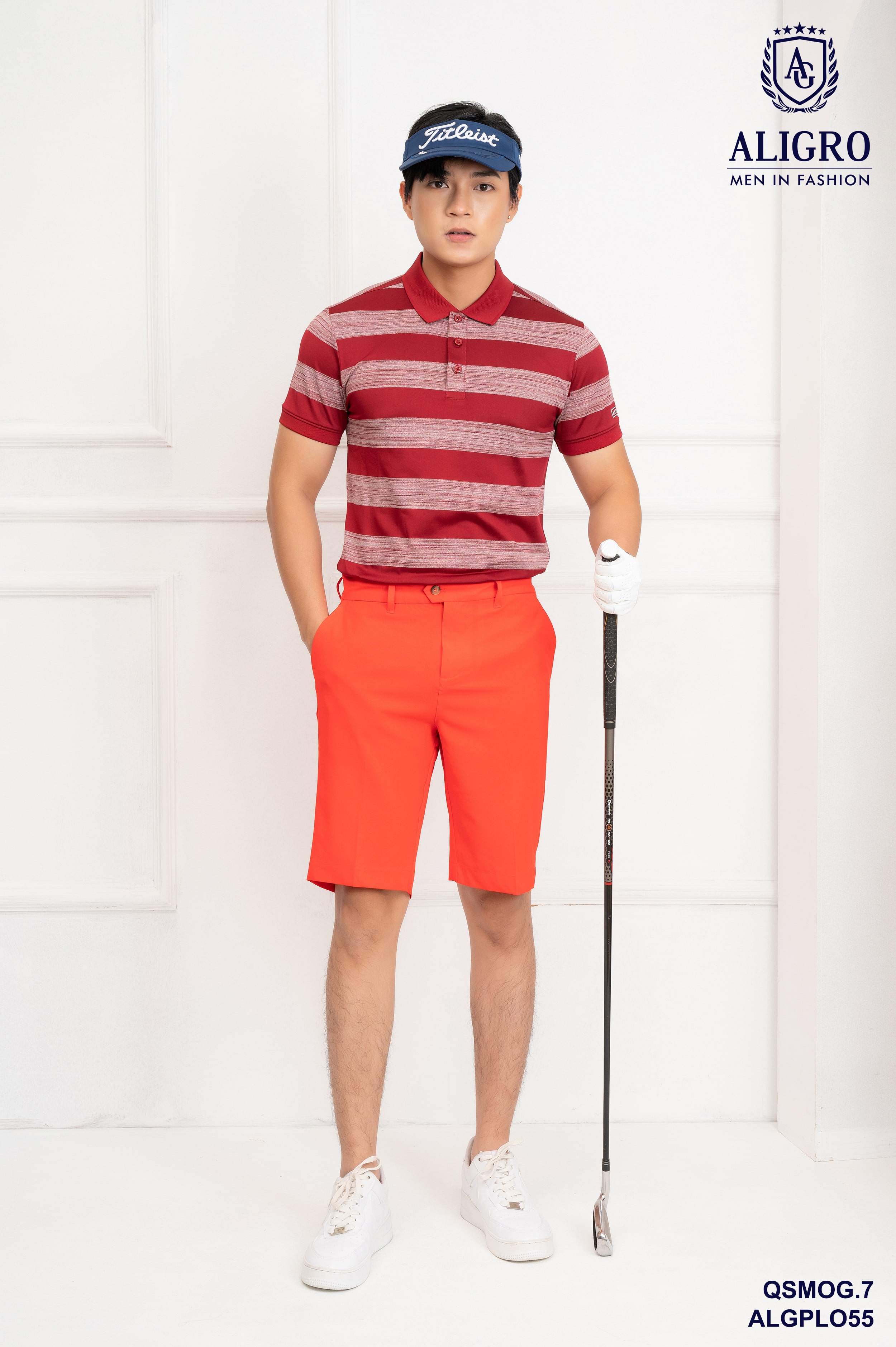 Quần short mogway màu cam QSMOG.7