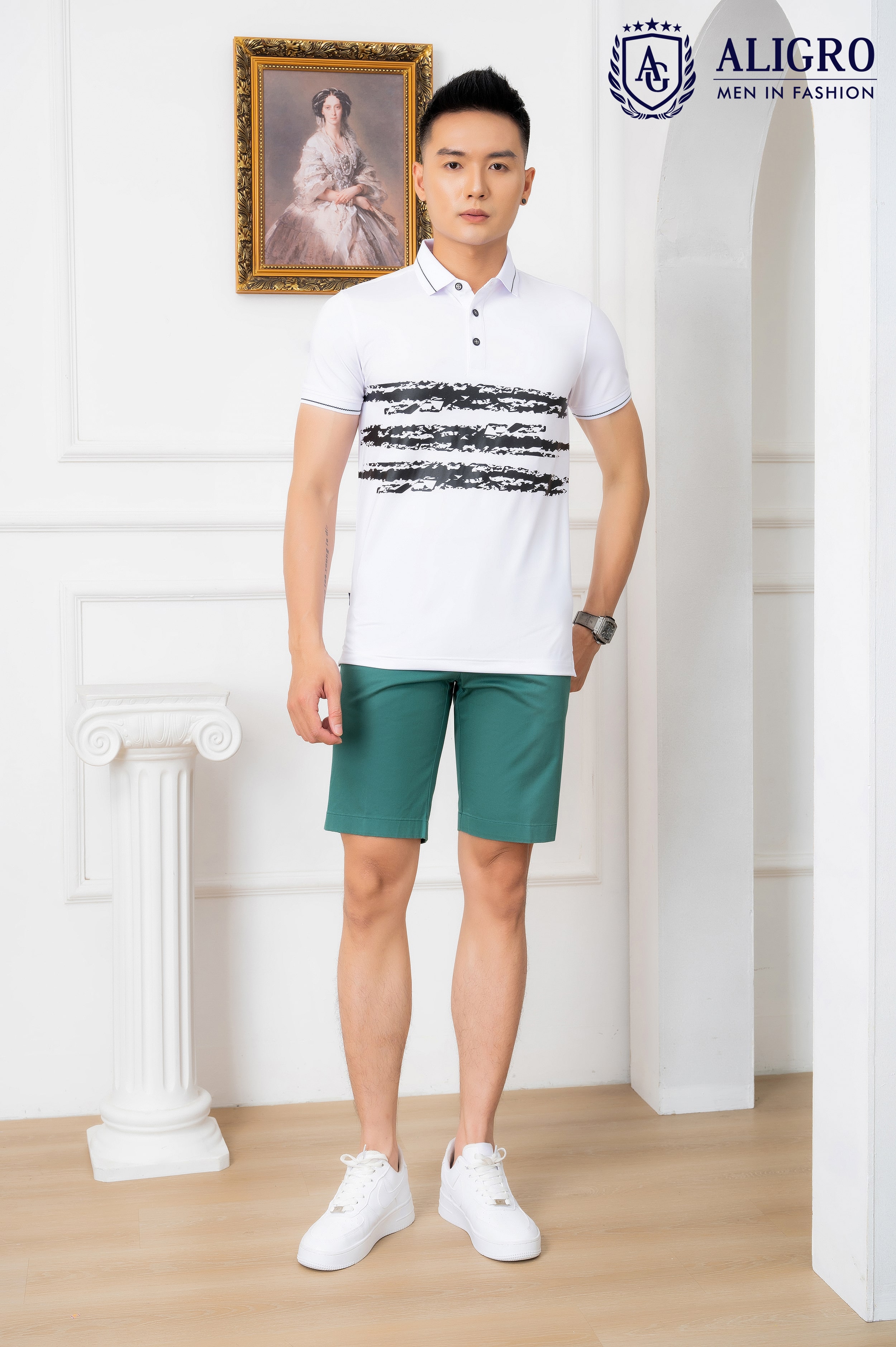 QUẦN SHORT NAM ALIGRO MÃ ALGQS1071